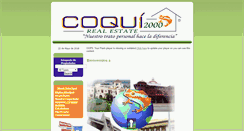 Desktop Screenshot of coqui2000.com